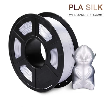 

PLA Silk Filament 1.75mm 1kg Silk Texture Printing Filament For 3D Printer Dimensional Accuracy +/-0.02mm No Tangle Winding