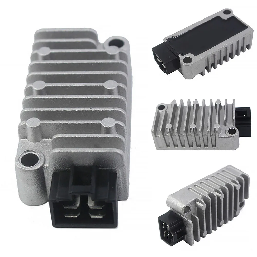 4 Pin Plug& Play 12V Motor Bike Voltage Regulator Durable Motorcycle Aluminum For Yamaha