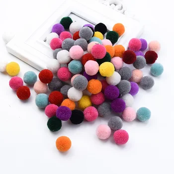 

20PCS Cheap Silk pompom home decoration accessories diy gift candy box diy gifts box christmas Crafts a cap clothing accesories