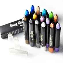 Новинка, 1 шт., красота, макияж, блеск, тени для век, косметика, макияж, длительное мерцание, тени для век, карандаш, ручка