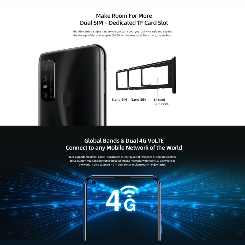 DOOGEE N30 Smartphone 6.55