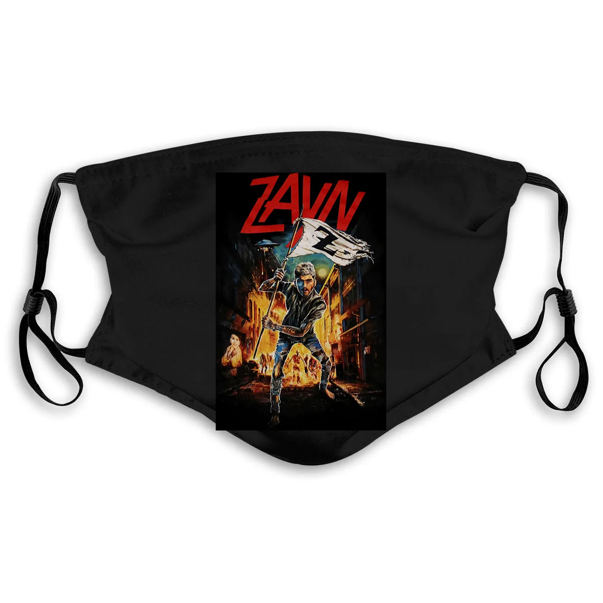 L Black Zayn Malik Zombies 1 One Direction Band Apocalyptic маска для рта концерта женский ребенок PM2.5 |