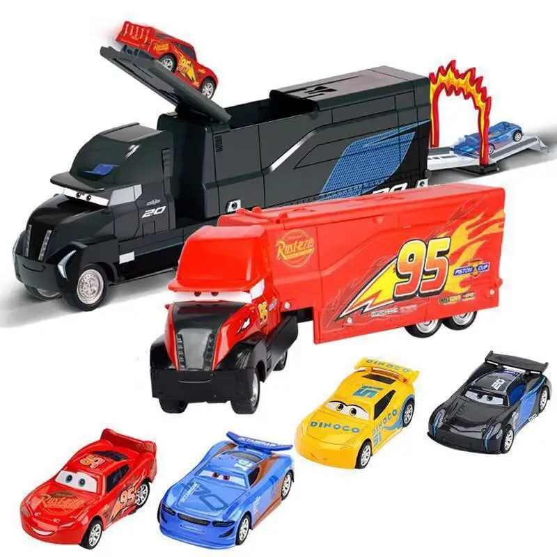 

Disney Pixar Car 3 Lightning McQueen Jackson Storm Cruz Mater Mack Uncle Truck Die Casting Metal Car Model Children's Toy Set