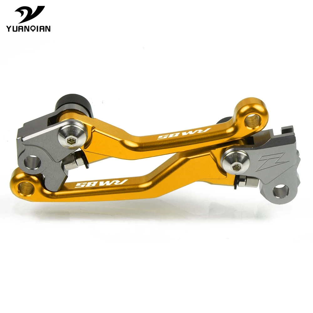 Мотоциклетные алюминиевые поворотные складные сцепные рычаги для SUZUKI RM85 RM 85 2005