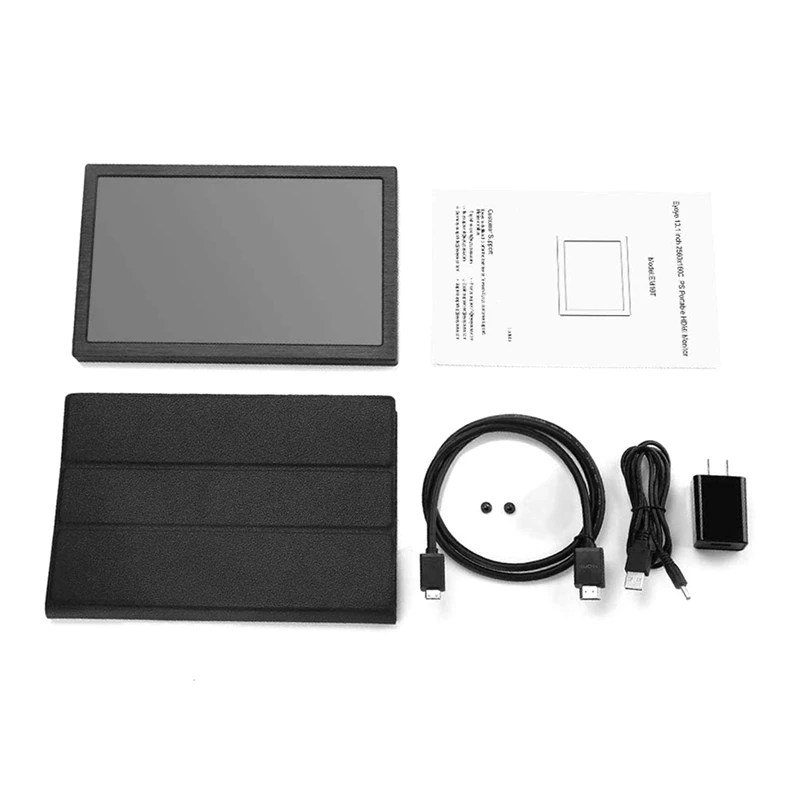 Portable HDMI Gaming Monitor 10 Inch IPS Portable Second Sn 2560X1600 High Resolution for PS4 for PC Laptop