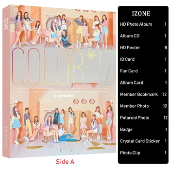 

Fashion KPOP IZONE Photo Album Set Polaroid Photo IZ*ONE Poster Collected Gifts for Fans Jewelry Accessory Drop Shipping