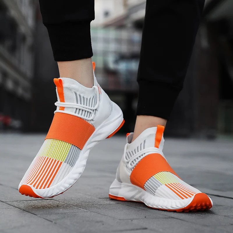 Men Tennis Shoes s Light Breathable Sport Shoes Tenis Masculino Outdoors Comfort Non-slip Male Sneakers Footwear
