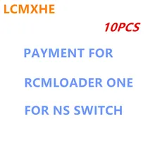 10 pces atualizar v5 rcm carregador um carregador de carga útil bin injector transmissor para interruptor rcmloader uso do anfitrião do computador u disco jogo salvar