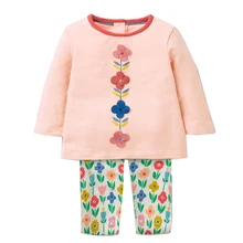 Одежда для маленьких девочек; комплекты одежды для детей с аппликацией в виде животных; коллекция года; сезон осень-зима; Детская школьная одежда; спортивные костюмы для девочек