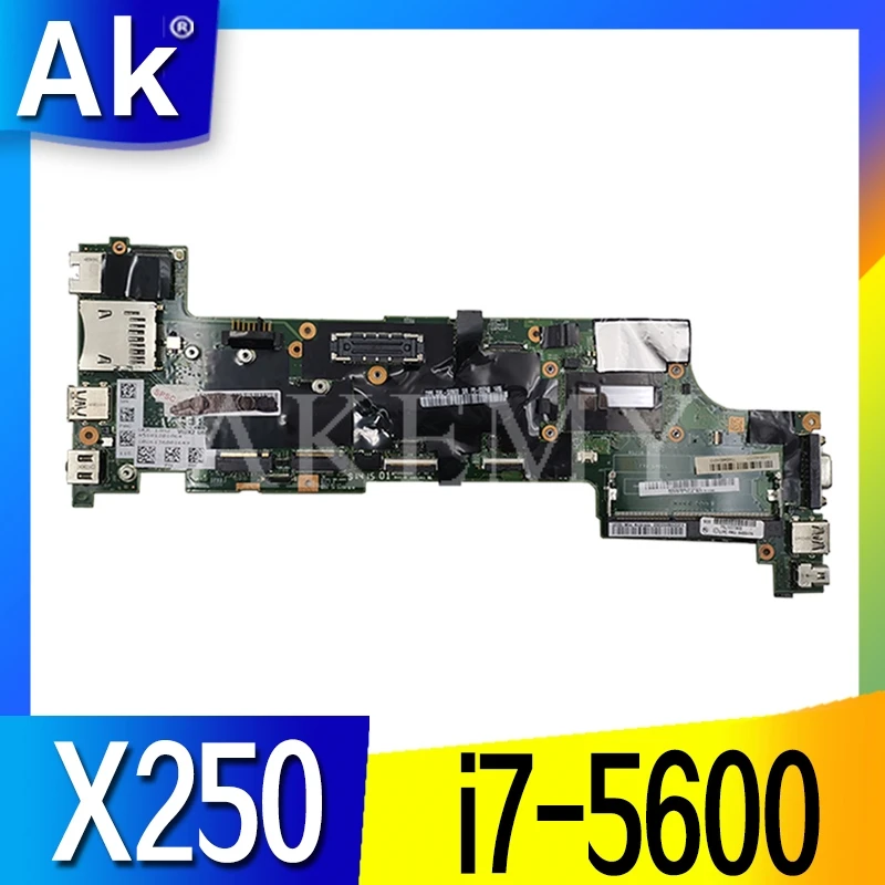 For Lenovo Thinkpad X250 Notebook Motherboard VIUX1 NM-A091 CPU i7 5600U 100% test work FRU 00HT376 00HT383 00HT372 00HT387 | Компьютеры и