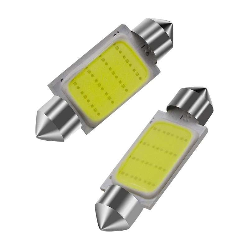 1X гирлянда фестон 31 мм 36 39 42 Светодиодная лампа 12 точек C5W DC12V белый Цвет