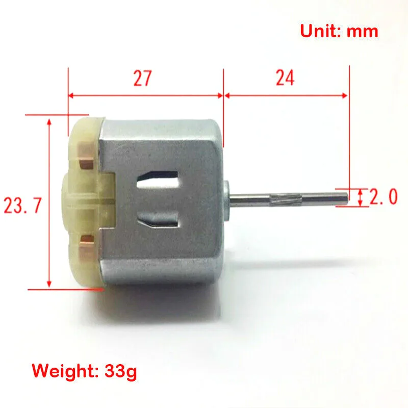Контактный микро-Электрический мини-двигатель 260 плоский тип DC 6V-12V 7 2 V 9V 11400 об/мин