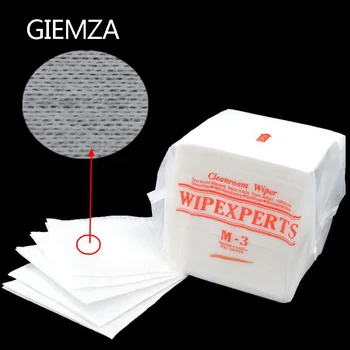 

GIEMZA Dust-free Cloth Wiping Paper 100 Pcs/pack Cleaning Cloths Flute Window Anti-static Computer Frame SLR Glasses