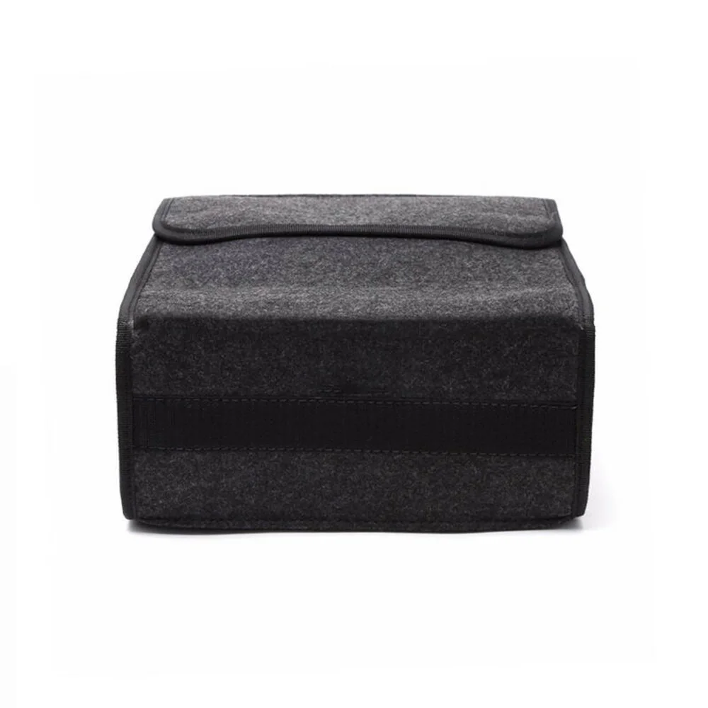 Портативный серый войлок багажник автомобиля Грузовой Органайзер сумка для хранения коробка аксессуар