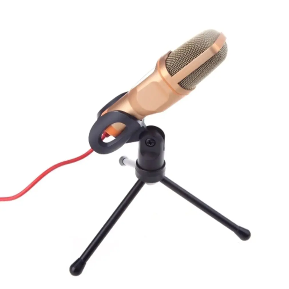 

Sf-666 Microphone Condenser Sound Recording Microphone With Shock Mount For Radio Braodcasting Singing Recording
