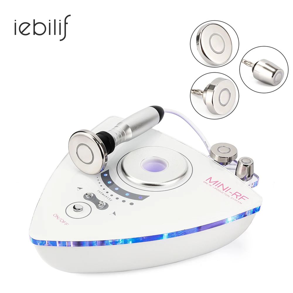 3IN1 RF Pelle di Serraggio Viso Sollevamento Ringiovanimento Tripolare Anti Invecchiamento Rughe Viso Sollevamento Sbiancamento Rimozione Doppio Mento Macchina