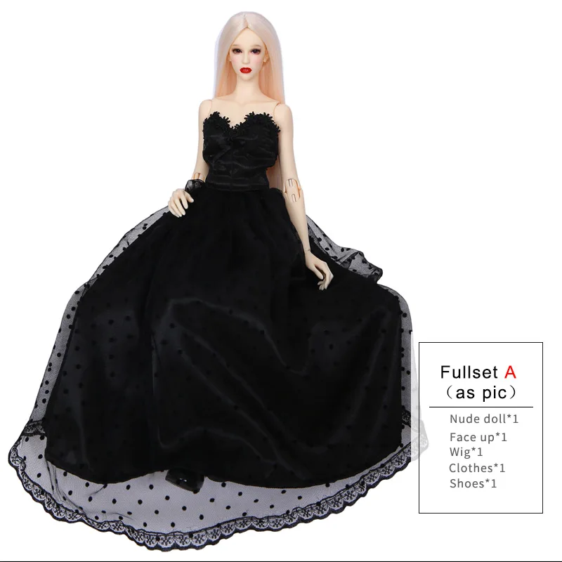 Dollshe craft 1/4 Ds Aman da 41 см bjd sd кукла 1/4 модель тела девушки oueneifs высокое качество смолы игрушки магазин моды 28 м классика - Цвет: Fullset A as pic