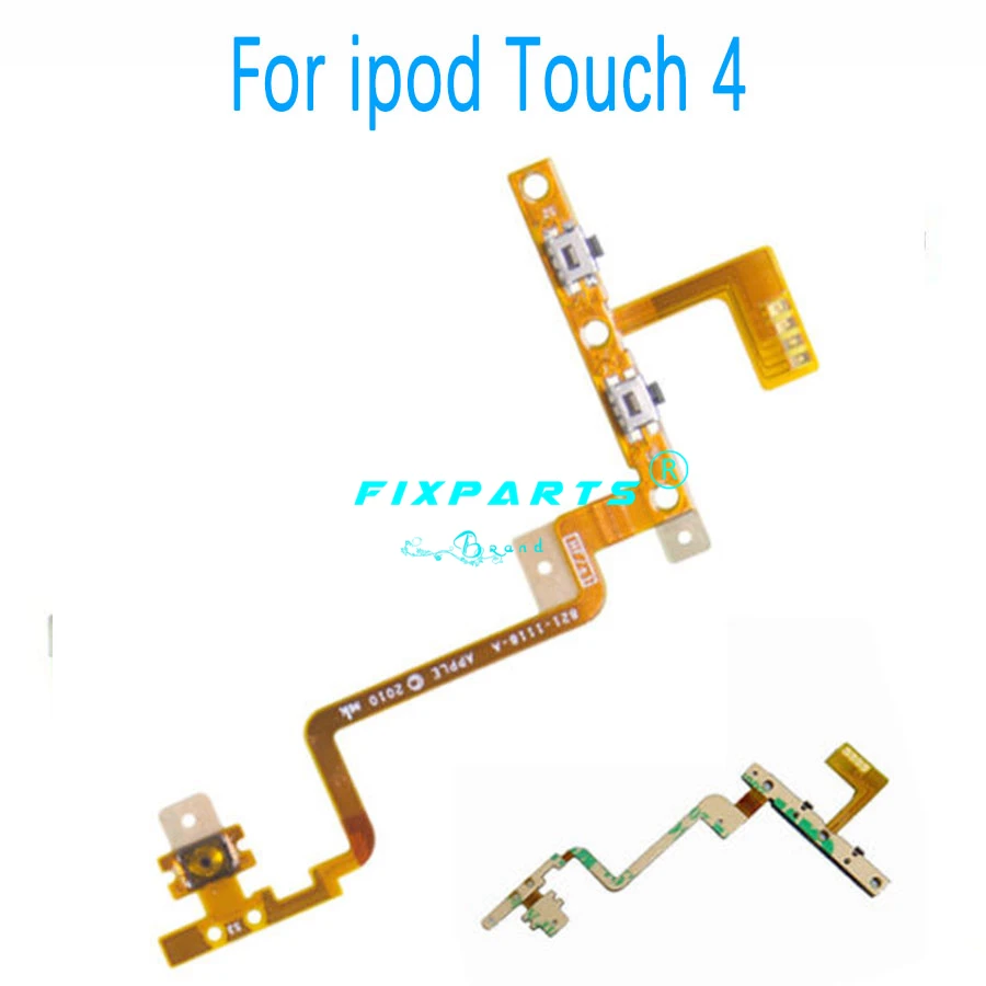 Ipod Nano 5 7 6 Up Down Audio Volume Button Power Switch On Off Button Flex Cable