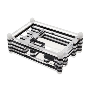 

9 Layer Raspberry Pi 3 Model B+ (Plus) Acrylic Case for3.5 Inch Contact Screen Lcd Display