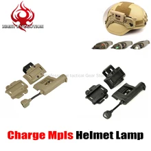 

Element Airsoft Helmet Light Charge Mpls Green Red IR Laser Helmet Lamp Military Tactical Helmet Flashlight For FAST/MICH helmet