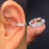 85971-9f4d57.jpg Boucles d'oreilles à Clip pour femmes et filles, 1 pièce, géométrie creuse arc-en-ciel, CZ, manchette, grimpeur, Cartilage, os, faux boucle d'oreille, Non Piercing