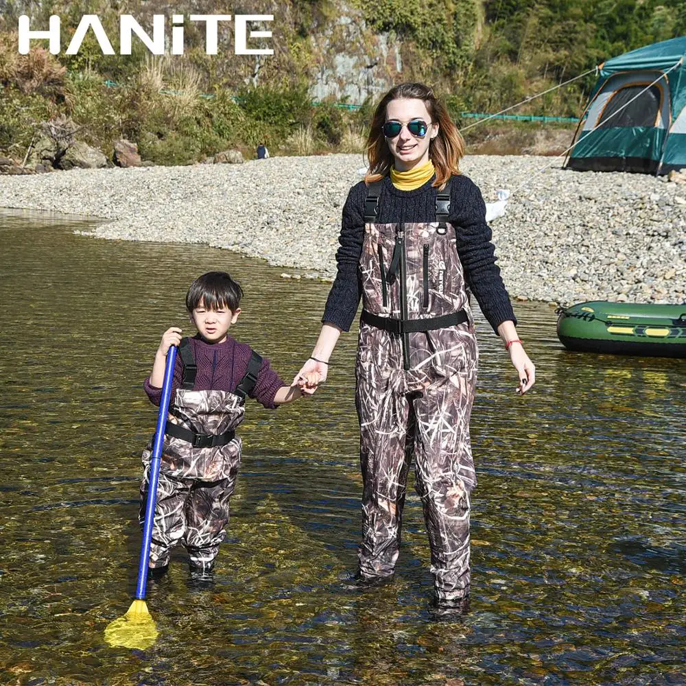 Murchou o Wader Impermeável da Pesca do Rápido-dreno da Folha de Reed com Fecho de Correr de Ventilação Userful na Inundação Chuvoso da Neve Hanite Correr Ventilação Dianteiro Tempo de