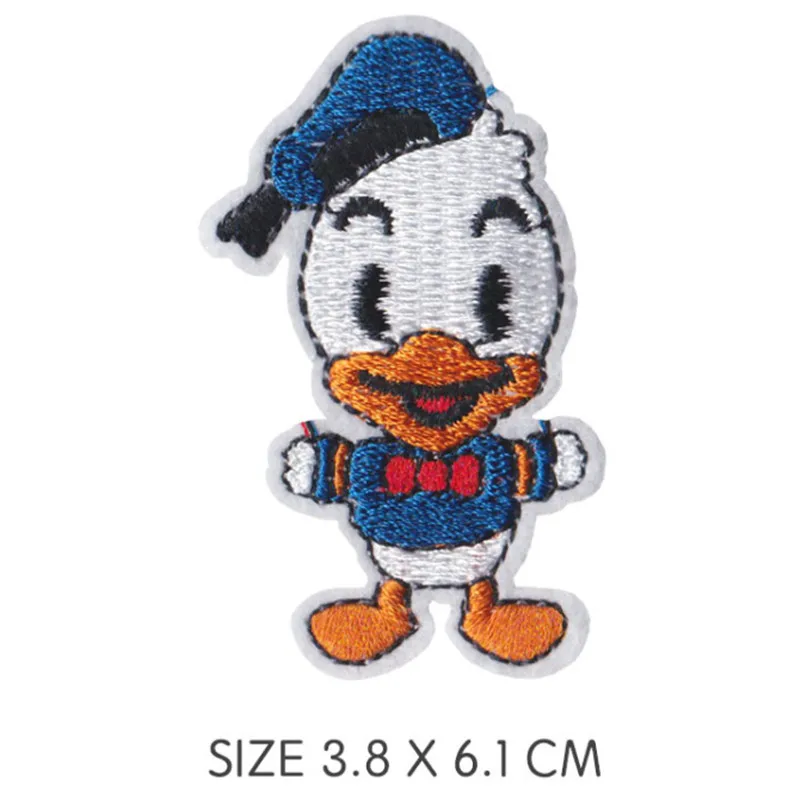 Cartoon anime high quality Mickey Minnie Mouse patch fireworks Embroidered for Iron on T-shirt  DIY Sewing clothes patch Decor