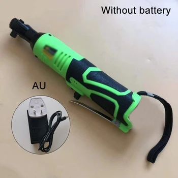 

18V 60N.m Cordless Electric Ratchet Wrench Tool LED Work W/ Charger Kits 3/8