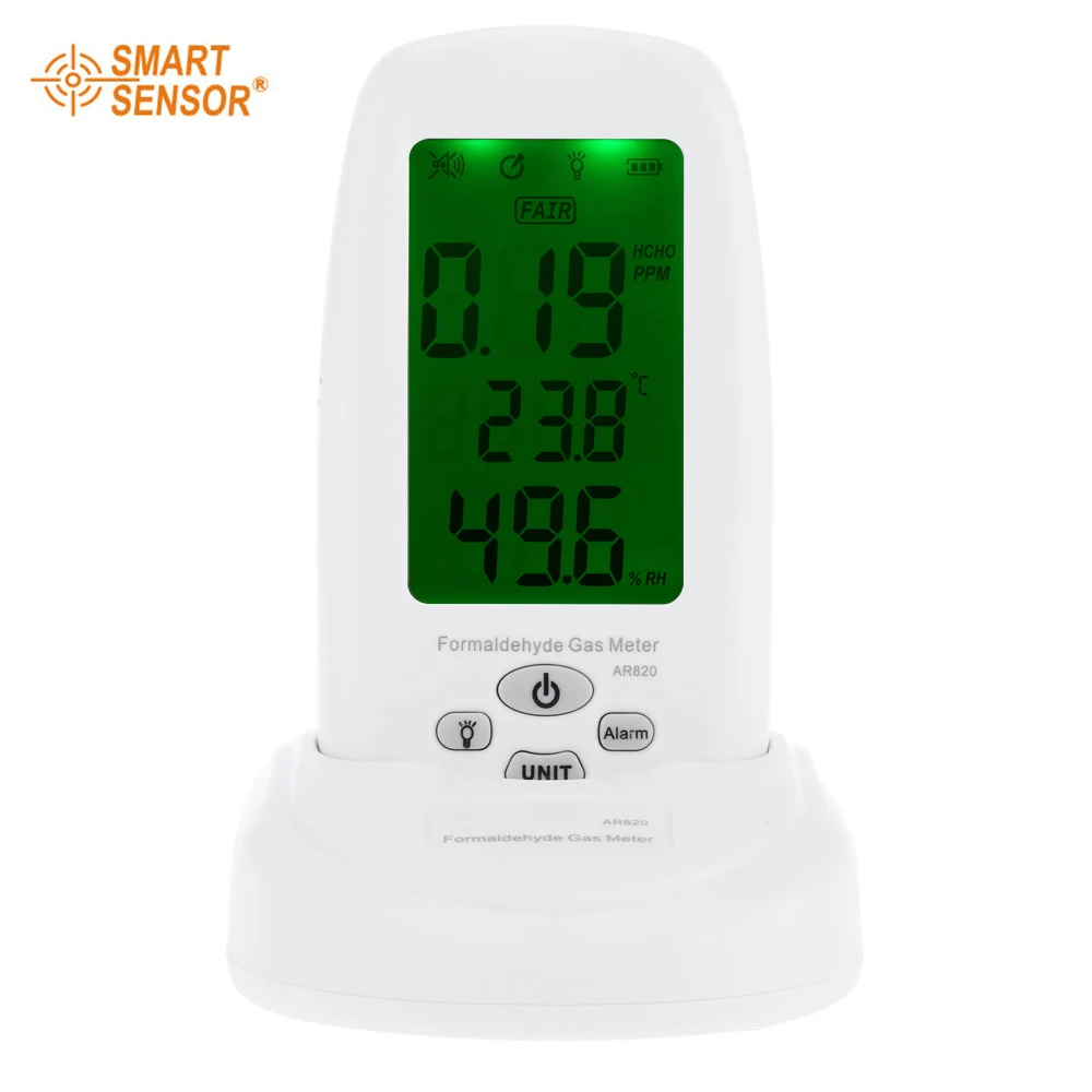

Formaldehyde detector hand-held AR820 home professional air quality self-test formaldehyde monitor Gas Analyzer