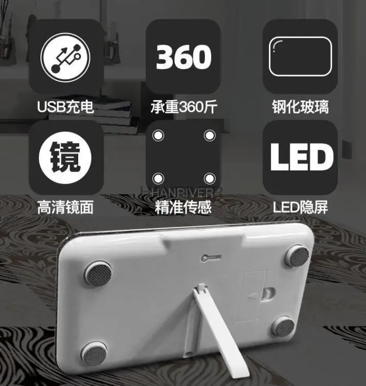 New Electronic Scales Home Body Called Accurate Adult Smart Weight Scale Mirror Mini Pocket Scale Digital Human Weight Mi Scales