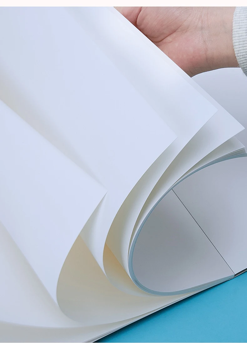 almofada de marcador folhas profissional sem penetração papel pintado mão design desenho papel de marca especial