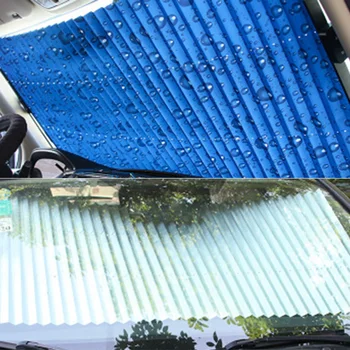 

Cover Car Windshield Sunshade Rear Retractable Interior Accessory Tool