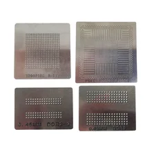 4pcs/set Direct BGA reballing stencils heating solder ball steel template for PS4 BGA IC reball station