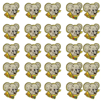 

25 Pcs 2020 New Year Led Flashing Brooch Cartoon Rat Year Lighting Badge For Children Kids Toys Gifts Christmas Party Supplies