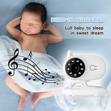 Babyphone électronique avec écran LCD, Vision nocturne, Audio bidirectionnel, caméra de Surveillance vidéo 