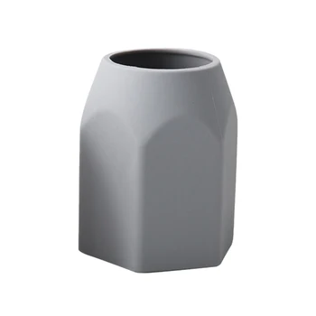 

Home Office School Makeup Brush Portable Gift Pen Cup Students Space Saving Desktop Organizer Study Room Silicone Pencil Holder