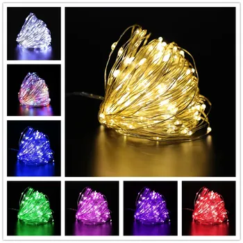 

Fairy Lights Wedding Christmas Decoration USB/Garland on Batteries 10m LED String Lights Waterproof for Outdoor Christmas Lights