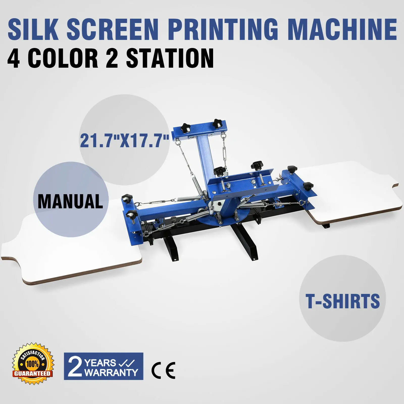 

4 Color Hot Press Printing Machine For T-shirts Press Screen 1 Station