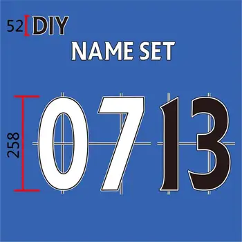 

DIY flocking 0713 nameset