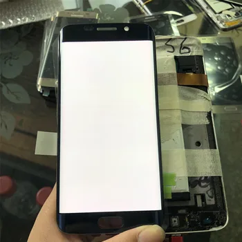 

For Samsung Galaxy S6 Edge LCD G925 G925F SM-G925F Display Touch Screen Digitizer Assembly S6Edge LCD With Burn-in shadow