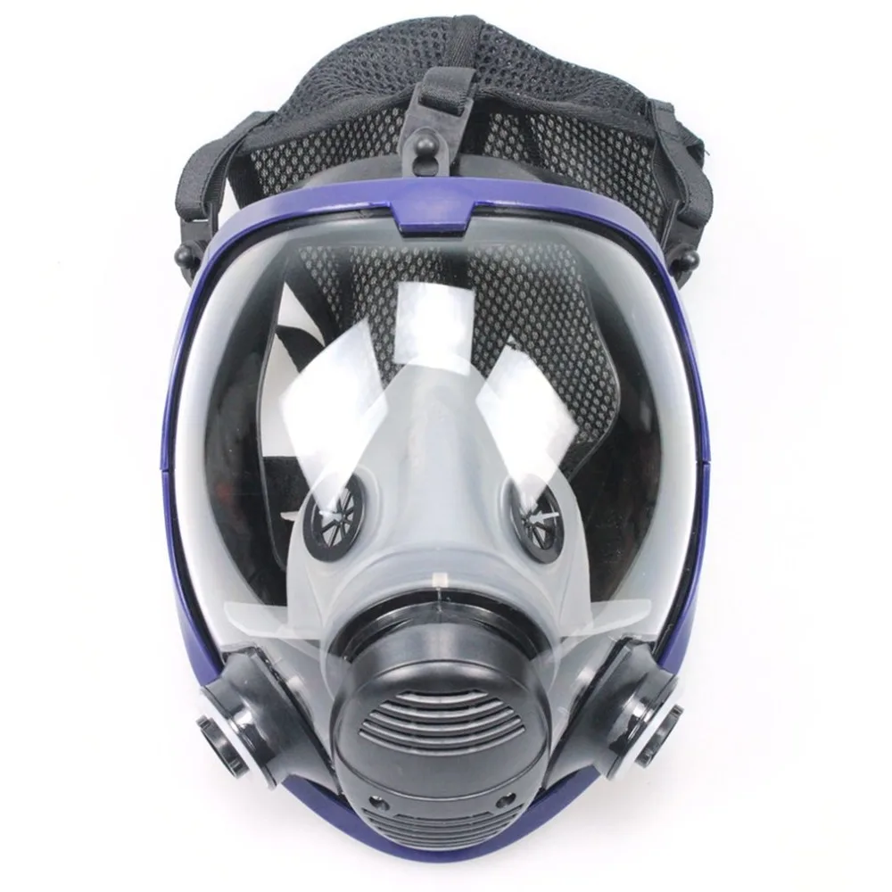 

6800 body Gas Mask no filter dust Respirator Paint Pesticide Spray Silicone cartridge welding Chemical mask Support 3M filter
