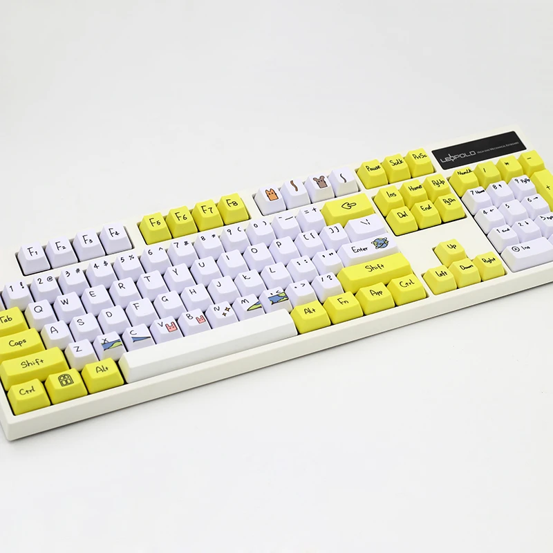 Краситель Sub PBT ключ крышка 108 ключ OEM профиль ключ крышка s для Cherry MX переключатели Механическая геймерская Клавиатура Ключ Крышка 104 Xd84 Motospeed Ck104