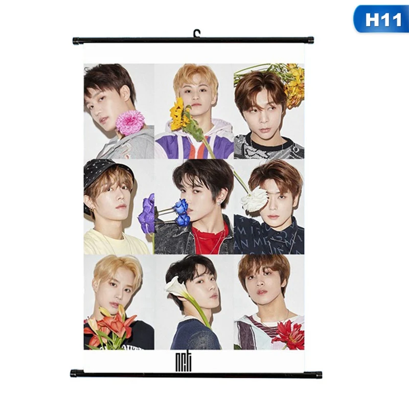 Новая мода NCT Kpop Группа фото плакат крафт-бумага/Декор стены/Бар плакат/декоративная живопись/Ретро плакат