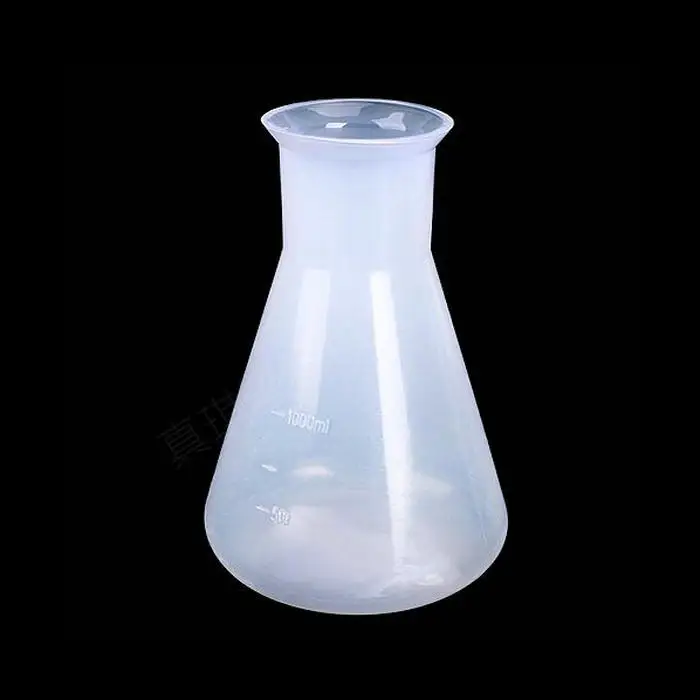 1 шт./3 шт./5 шт./10 шт. 100 мл 250 500 1000 2000 Пластиковая фляга erlenmeyer коническая бутылка|plastic