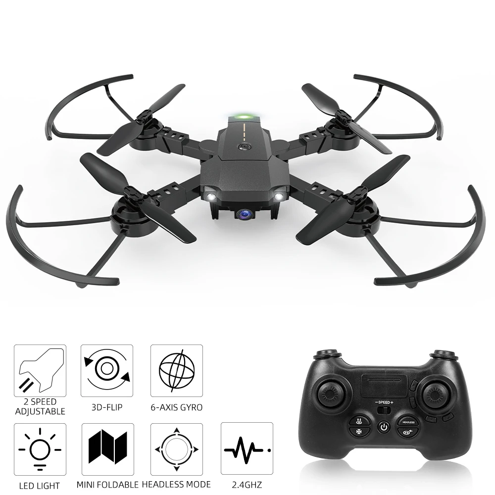 ATTOP X-PACK 10 мини дрона с дистанционным управлением 2,4G 4CH 6-Axis Gyro 3D-Flip Безголовый режим один ключ возврат зарядное устройство для квадрокоптера