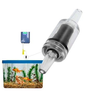 

Plastic Non- Water Check Valve Aquarium Co2 System Aquarium Air Pump Red Water Tools Compatible 4mm Air Pipe