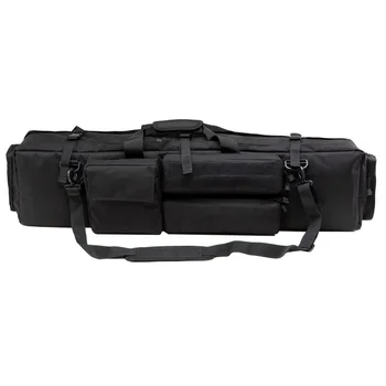 

Tactical Bag Large Double Waterproof Camping Hunting Bag Rifle Fishing Rod Reel Lure Bait Line Storage Pouch 8