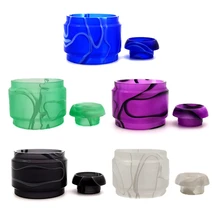 2 шт акриловая стеклянная трубка для GeekVape Zeus X RTA и один капельный наконечник