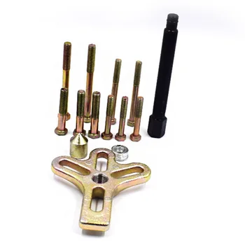 

13pcs Auto Steering Wheel Puller Damper Remover Harmonic Balancer Gear Pulley Crankshaft Tools Hands Held Disassembly Tools