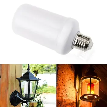 

99LED Flame Lamp E27 85-265V Christmas Holiday Flickering Decor Fire Light Bulb Humor Decoration Space Classical Old Style